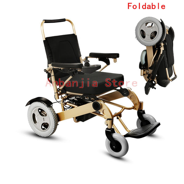 Free shipping Good quality folding electric wheelchair protable - easy-smart-way
