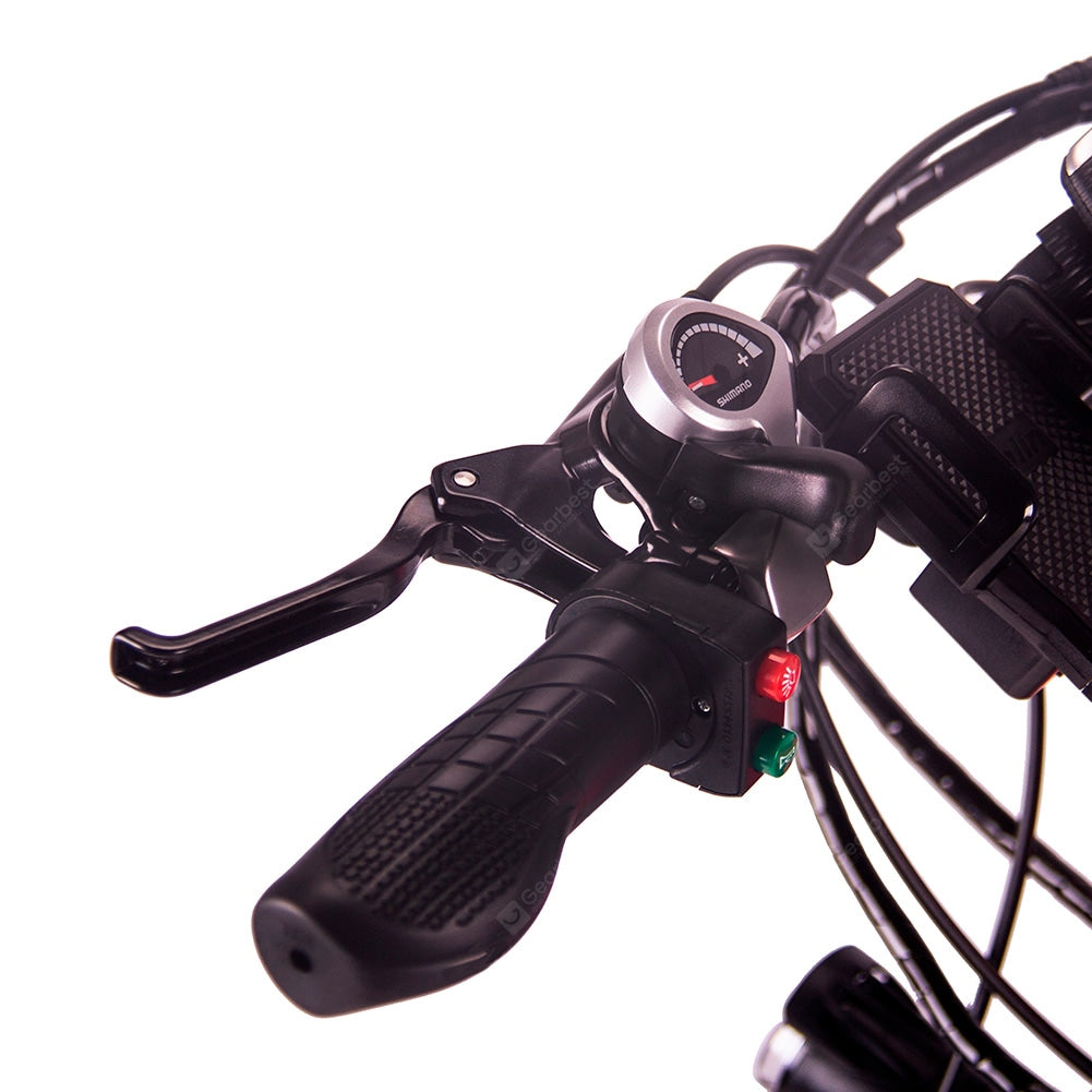 RICH BIT RT-880 36v 250w 9.6Ah Black Red Electric 26inch Foldable Ebike e-bike bicycle folding e electric bike With TEKTRO Hydraulic Disc Brake