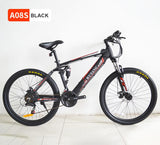 26inch electric mountain bicycle 48V Anti-theft chassis hidden lithium battery Front rear Suspension ebike 25km/h pas rang 60km