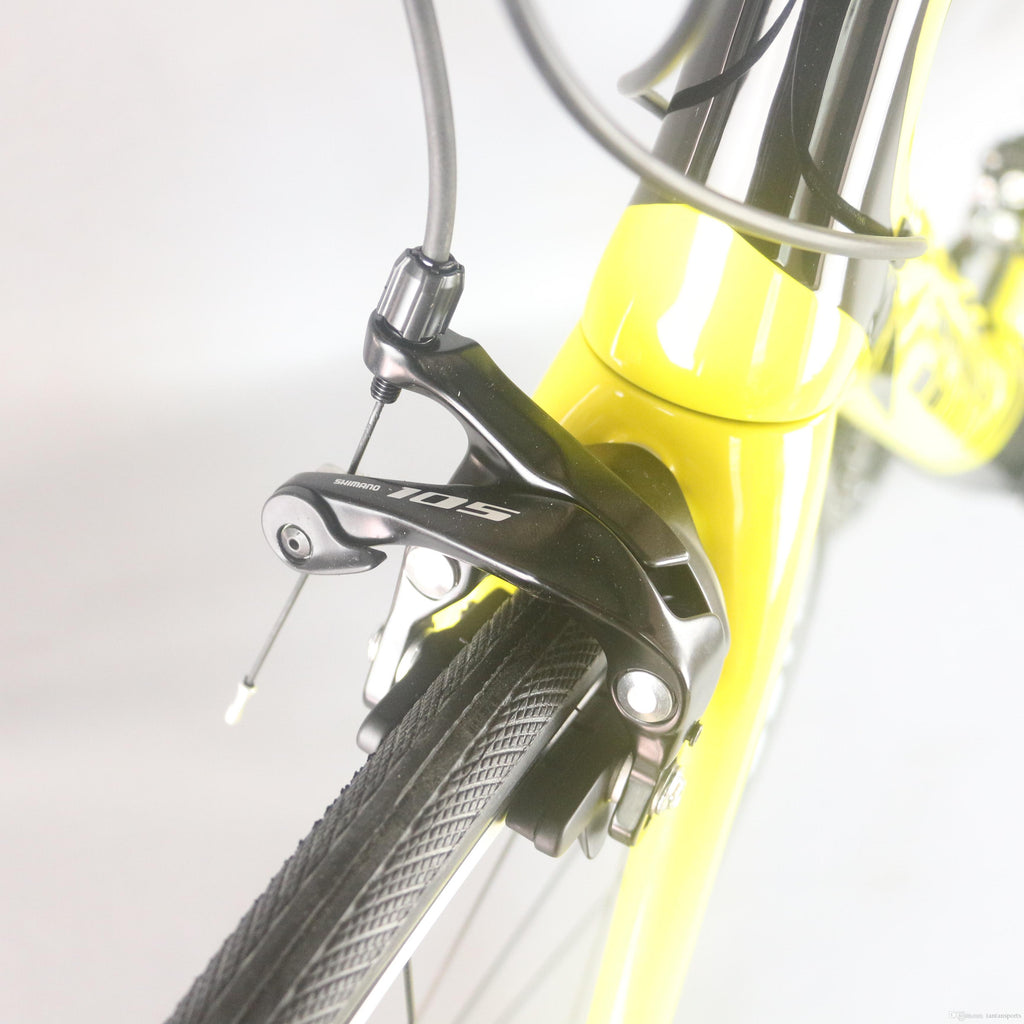 Yellow2020 Complete Road Carbon Bike ,Carbon Bike Road Frame with groupset shi R7000 22 speed Road Bicycle Complete bike
