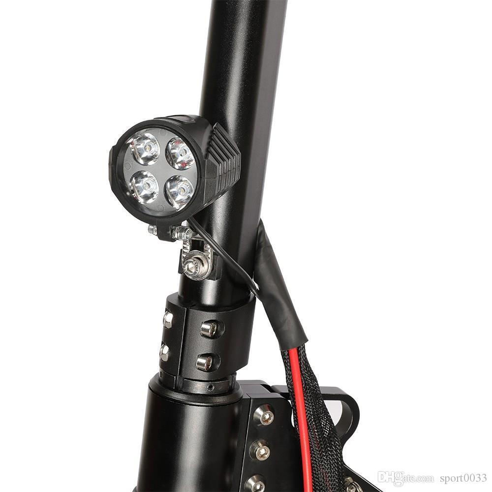 2020 New Tarsa T9 Off-road Folding Electric Scooter 500W Motor 48V/10Ah 40km/h 10 Inch Tire 180kg Load With Steering Lights