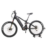 New product !!Stealth bomber off road ebike 48V 1000W Bafang mid drive G510 electric mountain bike full suspension e MTB 3.0inch