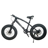 26 "snowmobile 4.0 big wide thick tire mountain bike absorption double disc brake integrated wheel beach road bike
