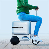 29.3L Airwheel S3 Travel Carry Luggage Business Electric PC Suitcase Scooter Travel Trunk - Silver