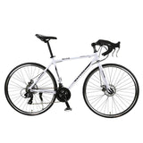 700C road bike 21/27/30 speed ultra light aluminum alloy frame double disc brake high quality Student adult road cycling bicycle