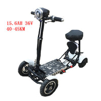 Daibot Four Wheel Electric Skateboard Portable Electric Scooters 10 Inch 36V Foldable Electric Scooter For Disabled/Elderly