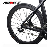 New R8000 Full Complete Carbon Disc Bike Mechanical Brake Disc Carbon Road Bicycle