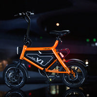 HIMO V1 Plus Foldable Electric Bike 250W Max Speed 25km/h Load 100kg Motor Cycling For Adult/Kid From Xiaomi Youpin - Orange