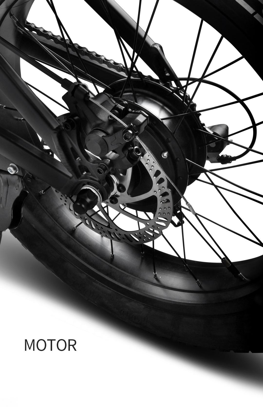 Electric bicycle electric mountain bike 4.0 fat tire electric bicycle beach