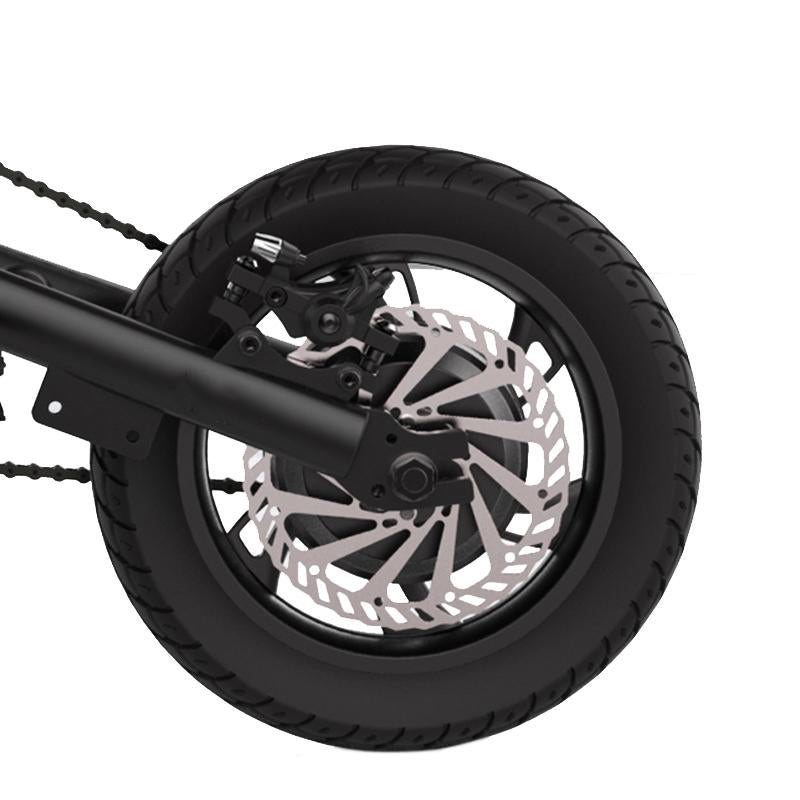 12 inch OEM small lightweight al alloy folding electric bicycle