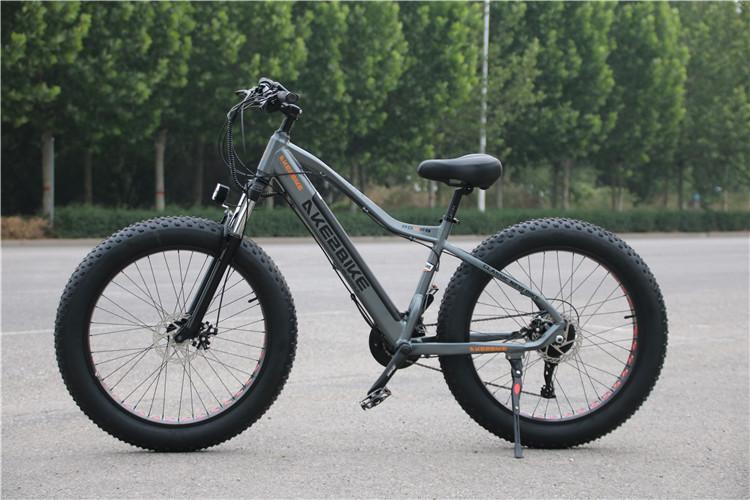 26inch electric mountain bicycle 48V500W fat ebike 4.0 snow tire electric bike Beach snow e-bike