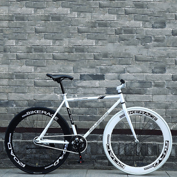 26 inch fixed gear bike Mountain Road Bike Fixed Gear 26 Inch Single Speed Retro Frame Man and
