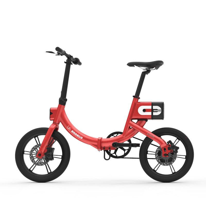 16inch electric bicycle 36v250w high speed motor Urban couple lithium battery travel mini fold ebike