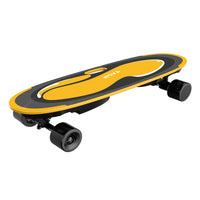 Electric skateboard Self Balancing 4 wheels Skateboard with voice broadcast and music Function Solid Maple Leaf Board Max Speed 15km for Adults Teens