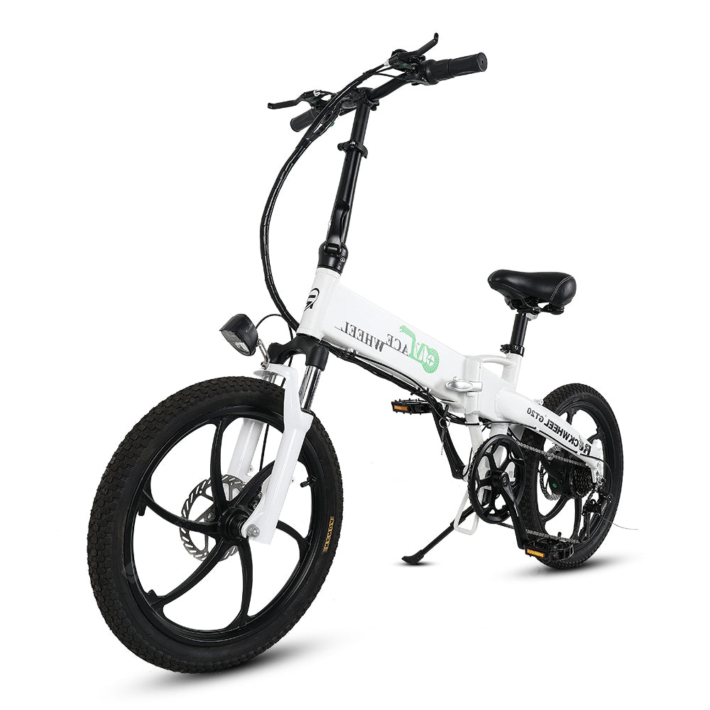 CMACEWHEEL GT20 Inch Lithium Ion ElectricBike Foldable Variable Speed Electric Bike 48V 350W Commute Quick And Easy