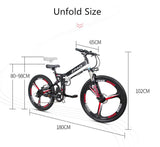 Sales Promotional 48V 350W E-Bike 3*7 Speed Gears MTB Bicycle LCD Displayer Disc Brake Cheap Foldable Electric Bike