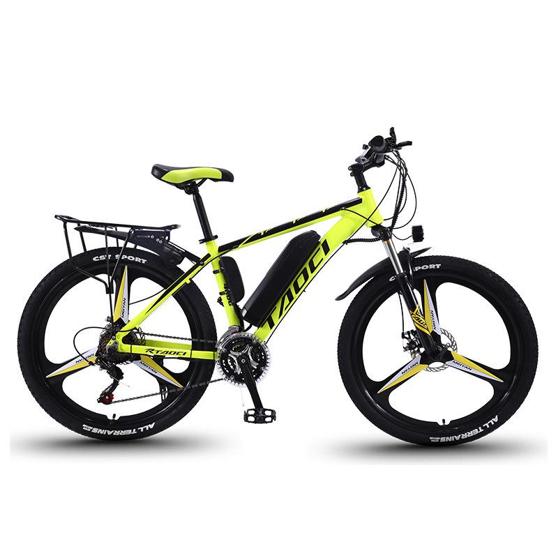 New national standard electric power-assisted variable speed vehicle lithium battery mountain bike adult off-road bicycle pedal city scoote