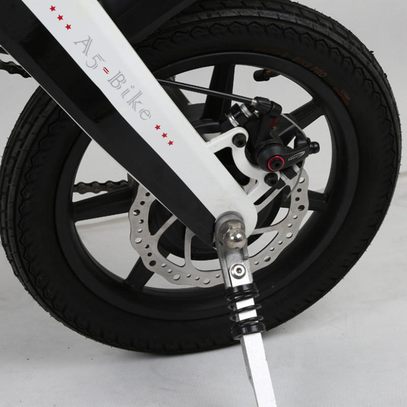 LOOKIS A5 14 Inches Folding Electric Bike 350W Brushless Motor 10.4AH Lithium Battery 25km/h Moped Bicycle Max Load 120kg