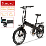 G660 20 Inch Powerful Electric Bicycle, 400W 48V 10.4Ah/14.5Ah Lithium Battery, With LCD Display & Rear Carrier, Dual Disc Brakes