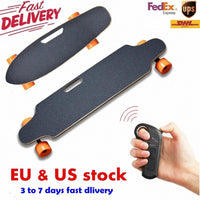 Ship from USA Europe Four Wheel Electric Skateboard Wireless Remote controller Scooter Plate Board hoverboard unicycle V63m#