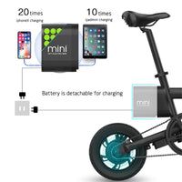 12 inch OEM small lightweight al alloy folding electric bicycle