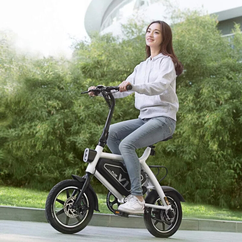 HIMO V1 Plus Foldable Electric Bike 250W Max Speed 25km/h Load 100kg Motor Cycling For Adult/Kid From Xiaomi Youpin - Orange