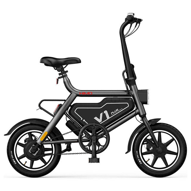 HIMO V1 Plus Foldable Electric Bike 250W Max Speed 25km/h Load 100kg Motor Cycling For Adult/Kid From Xiaomi Youpin - Orange