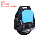 One Wheel Electric Unicycle Scooter Self Balancing Scooters With Bluetooth Speaker 500W 60V Electric Scooter For Adults