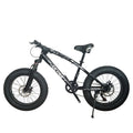 26 "snowmobile 4.0 big wide thick tire mountain bike absorption double disc brake integrated wheel beach road bike