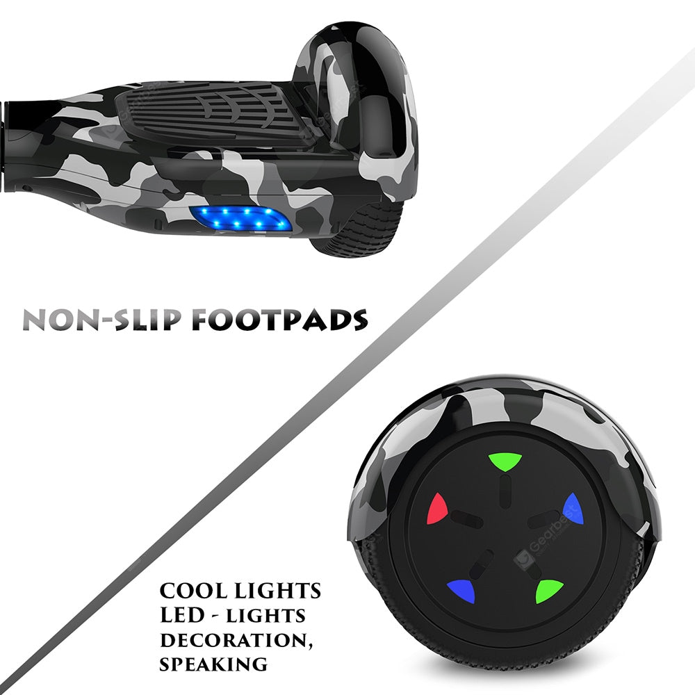 Mega Motion 6.5 Hoverboard Premium ES01 Self Balance Scooter with Unique Design