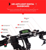 RICH BIT RT-860 26 Inch Electric Folding Bike with Removable Large Capacity Lithium-Ion Battery 36V 250W Electric BikeSmart LCD Meter 27 Speed