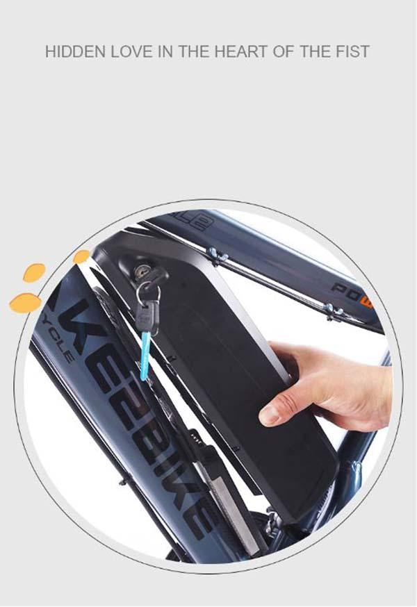 Electric bicycle 26 inch power mountain bike aluminum alloy variable speed snowmobile coarse tire adult car