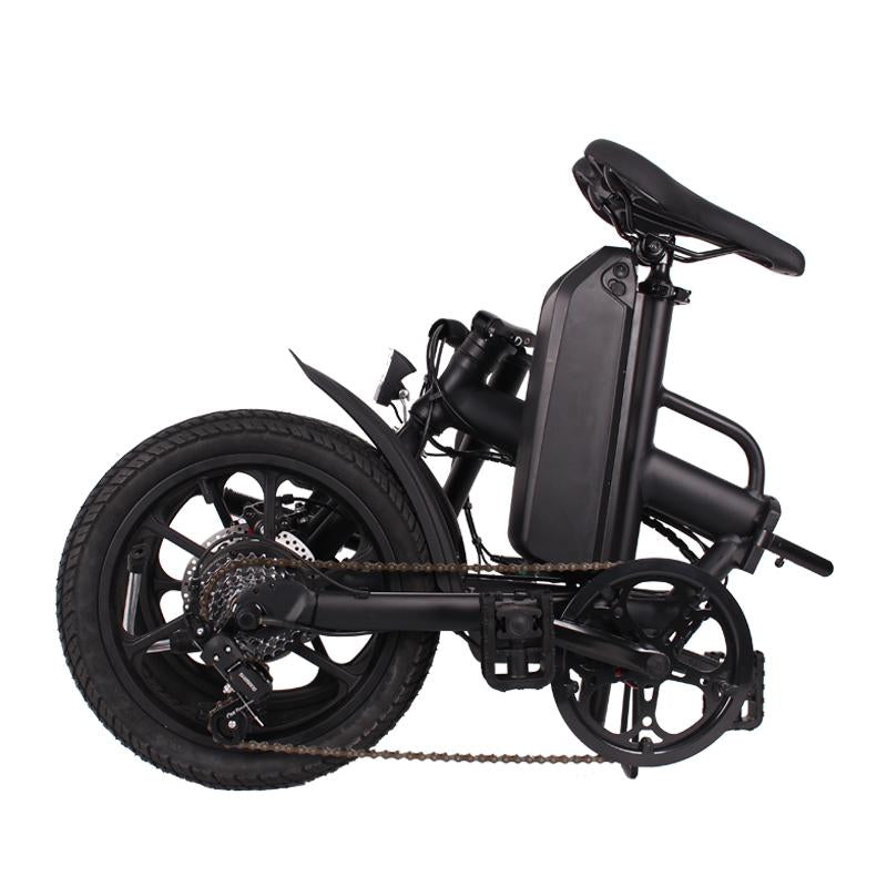 16 inch folding electric bike 6 speed folding ebike 36v250w LCD displayer kenda tire electric bicycle