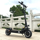 FLJ T113 Upgrade 60V 3200W dual Motor Electric Scooter with Off road tire for adults