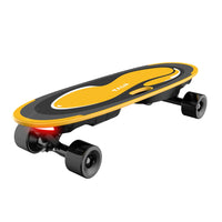 Electric skateboard Self Balancing 4 wheels Skateboard with voice broadcast and music Function Solid Maple Leaf Board Max Speed 15km for Adults Teens