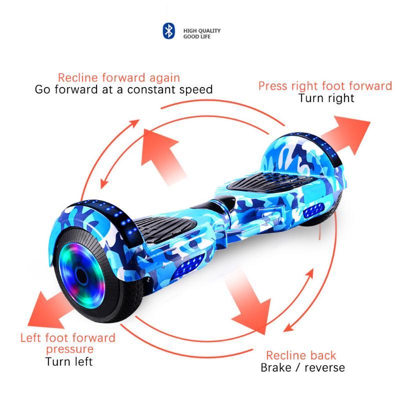 2 Wheels Smart Scooter Electric Skateboard Mini Smart Self Balancing Electric Unicycle Scooter 2 Wheels