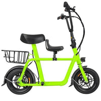 Mini Electric Bikes Adults Two Wheels Electric Bicycle Parent Child 36V 250W Range 70KM Portable Folding Electric Scooter