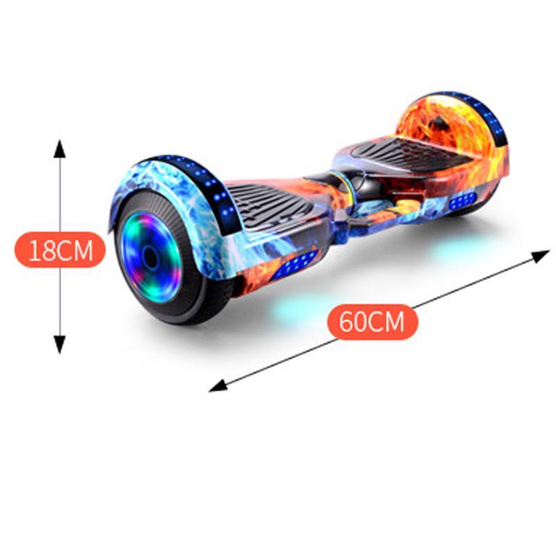 Smart Wheel Hoverboard Skateboard Bluetooth Self Balancing Scooter Flash Wheels 2 Wheels Self Balancing Scooter Dropship