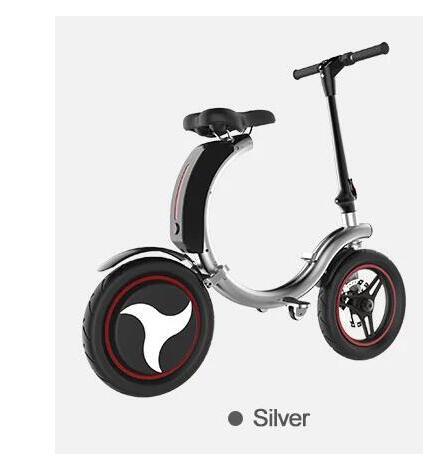 In Stock ! Free Shipping ! New Fashion High Quality Mini Foldable Electric Bicycle 7.8Ah Battery 14inch Electric Bike Long Range 35KM