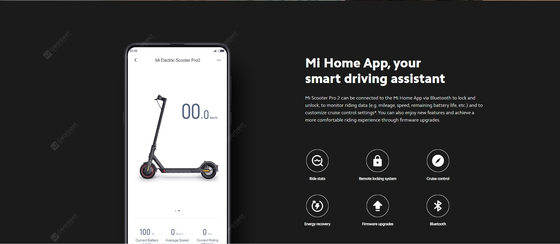 Xiaomi Mi Scooter Pro 2 Folding Electric Scooter 45km Mileage Range 600W Motor