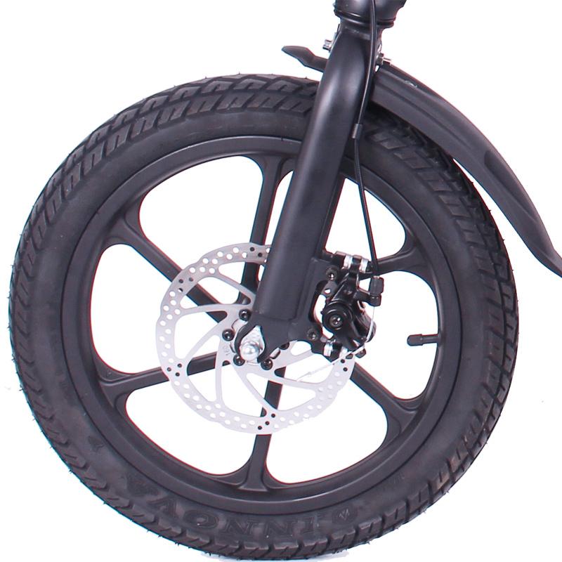 16 inch folding electric bike 6 speed folding ebike 36v250w LCD displayer kenda tire electric bicycle