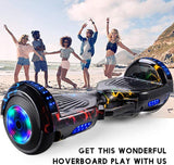 Smart Wheel Hoverboard Skateboard Bluetooth Self Balancing Scooter Flash Wheels 2 Wheels Self Balancing Scooter Dropship
