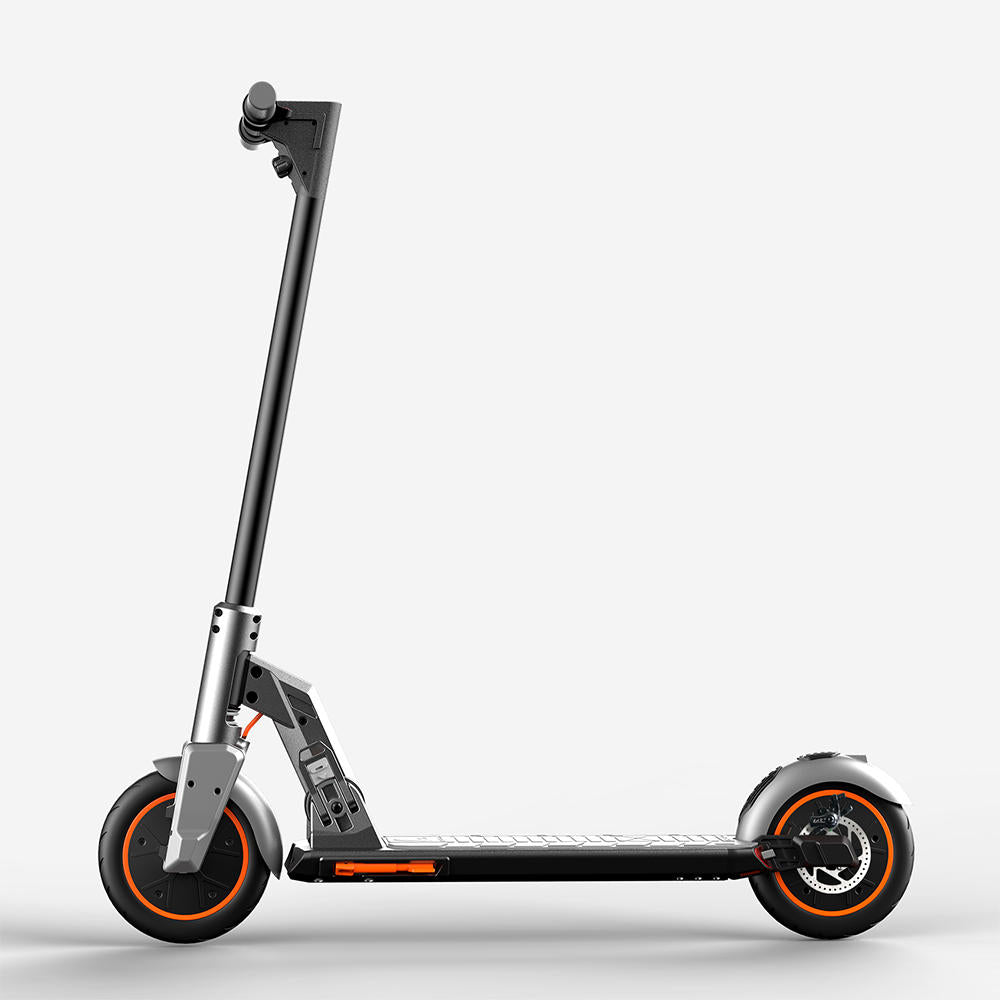 ALFAS M2PRO 36V 350W 7.5Ah Folding Electric Scooter 8.5 Inches LCD Display 30 km/h Top Speed 25-30km Range Max. Load 120kg Shock Absorption Two Wheels Electric Scooter EU Plug - Grey