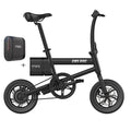 CMSBIKE mini Extra Battery Set 36V 250W 6AH 12 Inch Smart Folding Electric Bike 25km/h Max Speed Electric Bicycle LED Power Display With An Extra Battery