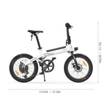 Original Xiaomi HIMO C20 Folding Electric Bicycle Moped E-Bike Power Assist 20 Inch 10AH