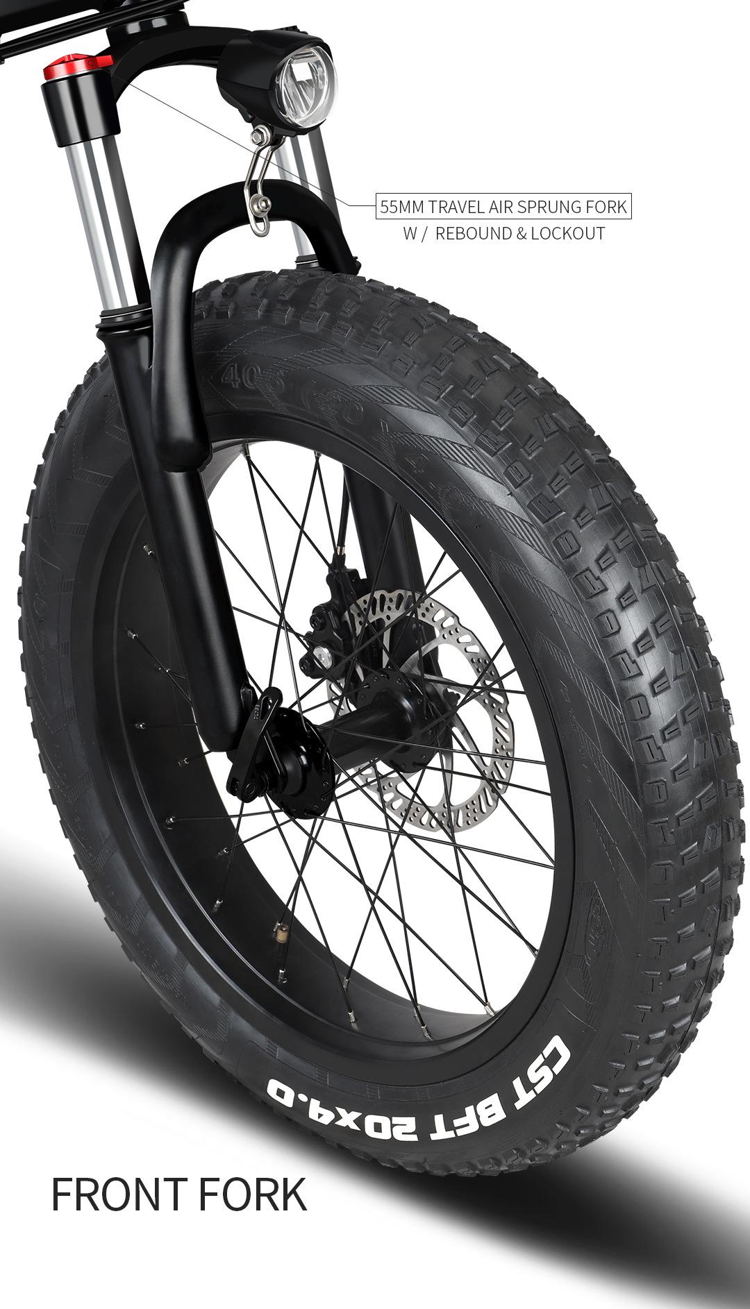 Electric bicycle electric mountain bike 4.0 fat tire electric bicycle beach