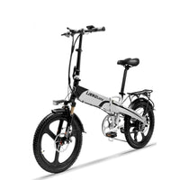 G660 20 Inch Powerful Electric Bicycle, 400W 48V 10.4Ah/14.5Ah Lithium Battery, With LCD Display & Rear Carrier, Dual Disc Brakes