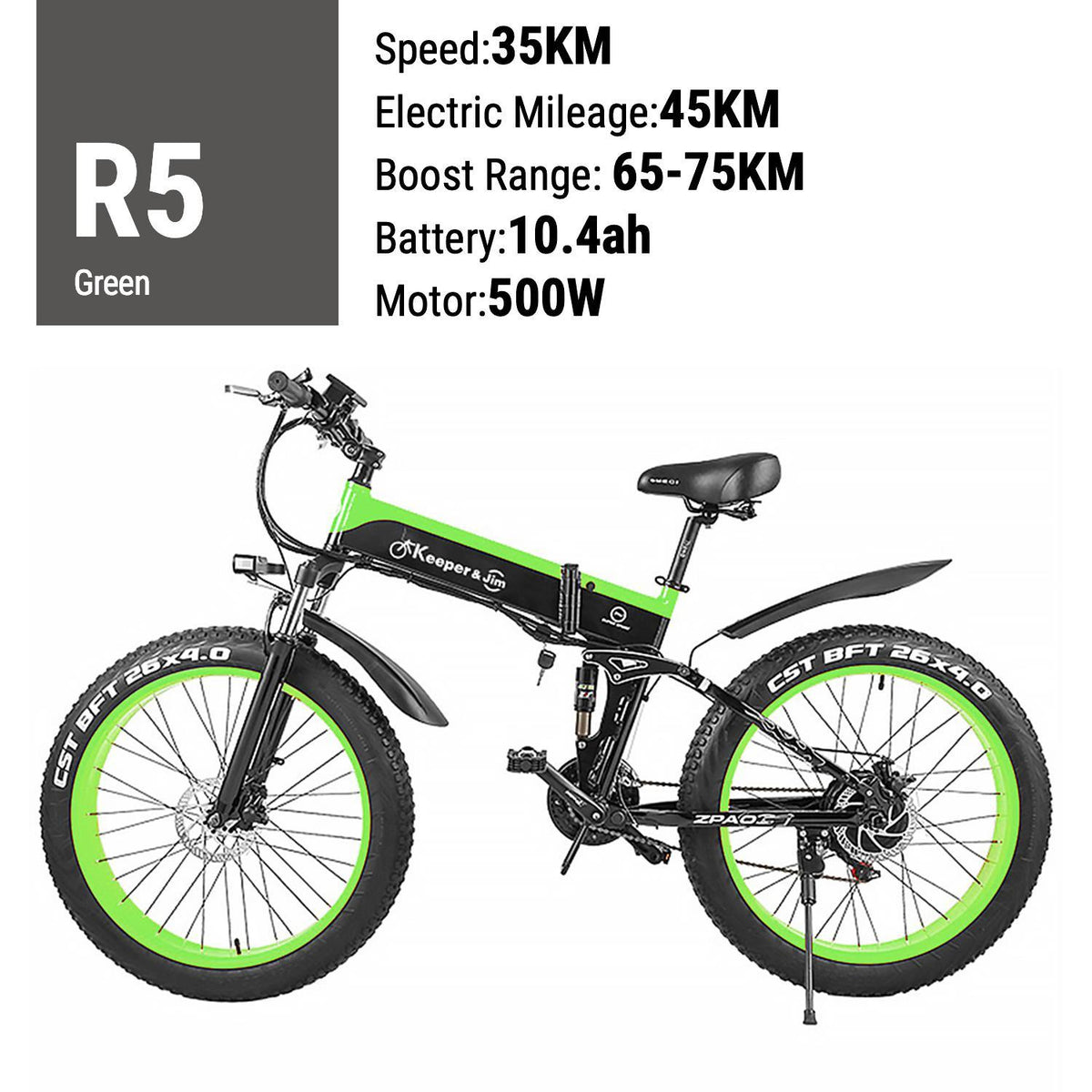 electric bike Arrival 48V 12AH 1000W Folding Electric Bicycle With 4.0 Fat Tire e bike Mountain bike