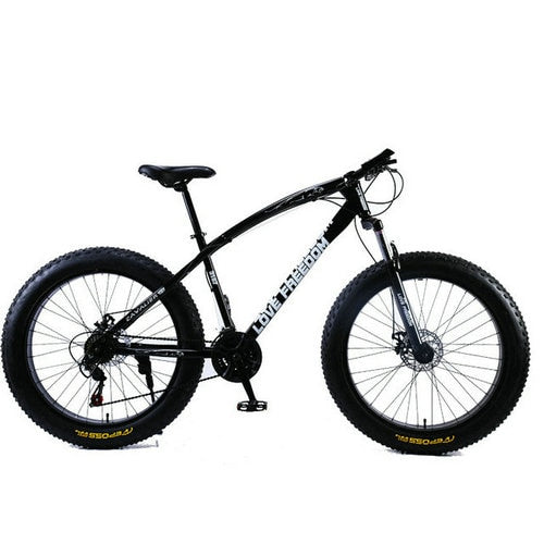 Love Freedom  Hot Sale 7/21/24/27 Speed Snow Bike 26-inch 4.0 Fat Bicycle Mechanical disc brake Mountain Bike Free Delivery easy-smart-way.myshopify.com