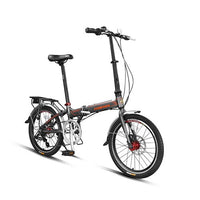 FOREVER Mini Folding Bike 20 inch Aluminium Alloy Frame Double Disc Brake Bike Road Cycle Variable Speed Women Cycling Bicycle easy-smart-way.myshopify.com